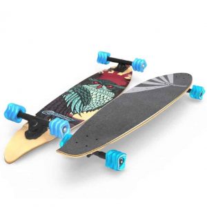 Fathom by Shark Wheel Cruiser Mini Drop Pintail Longboard