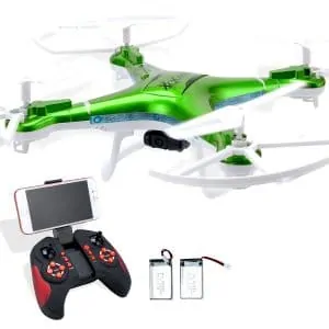 QCopter Green Drone Quadcopter