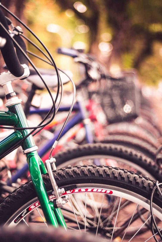 Mountain bike brake maintenance
