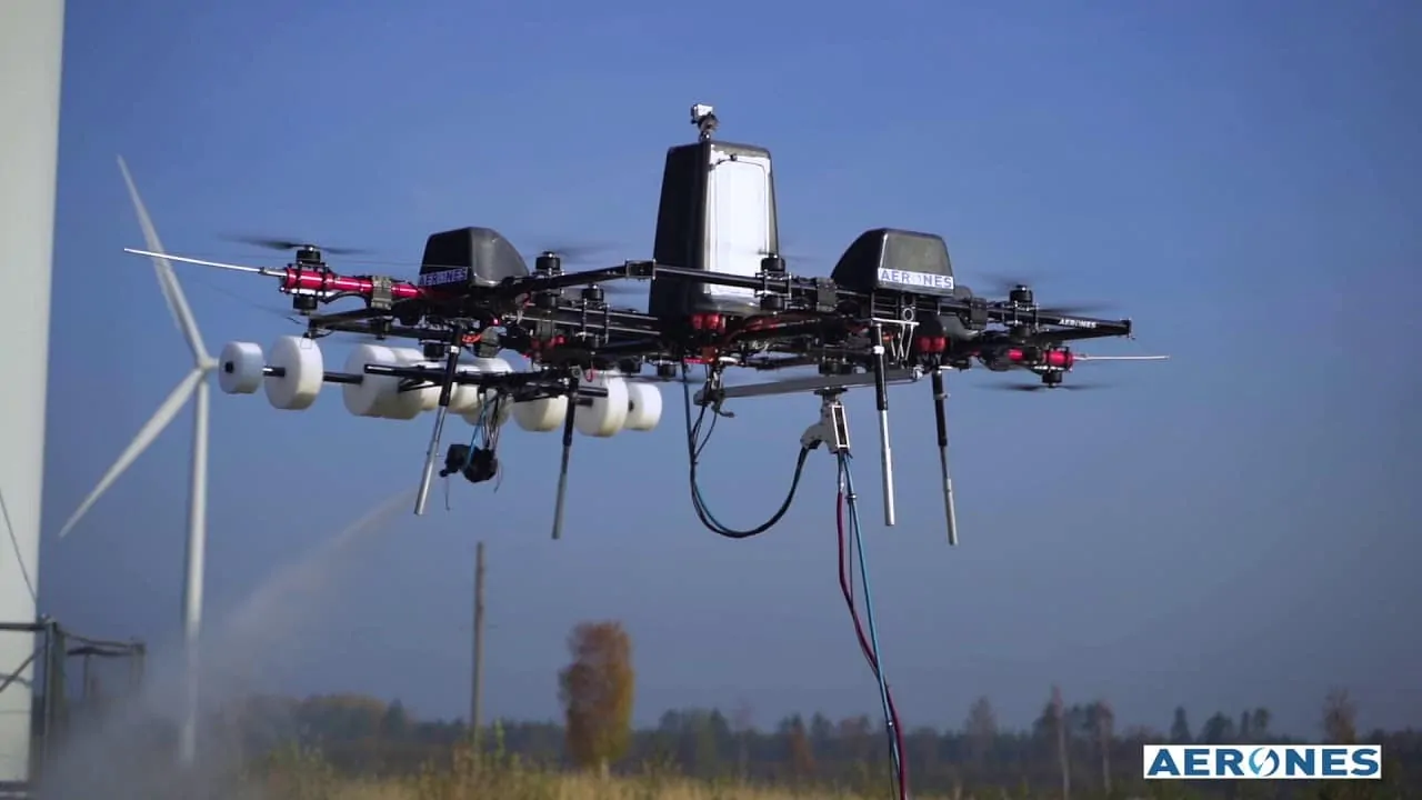 Drone Window Cleaning