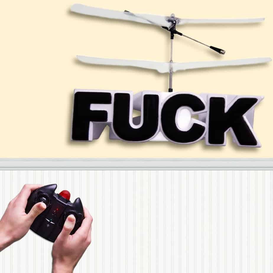 Flying fuck helicopter