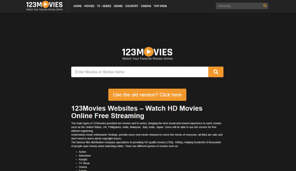 18 Best Sites Like 123movies To Watch Stream Movies Online 2020