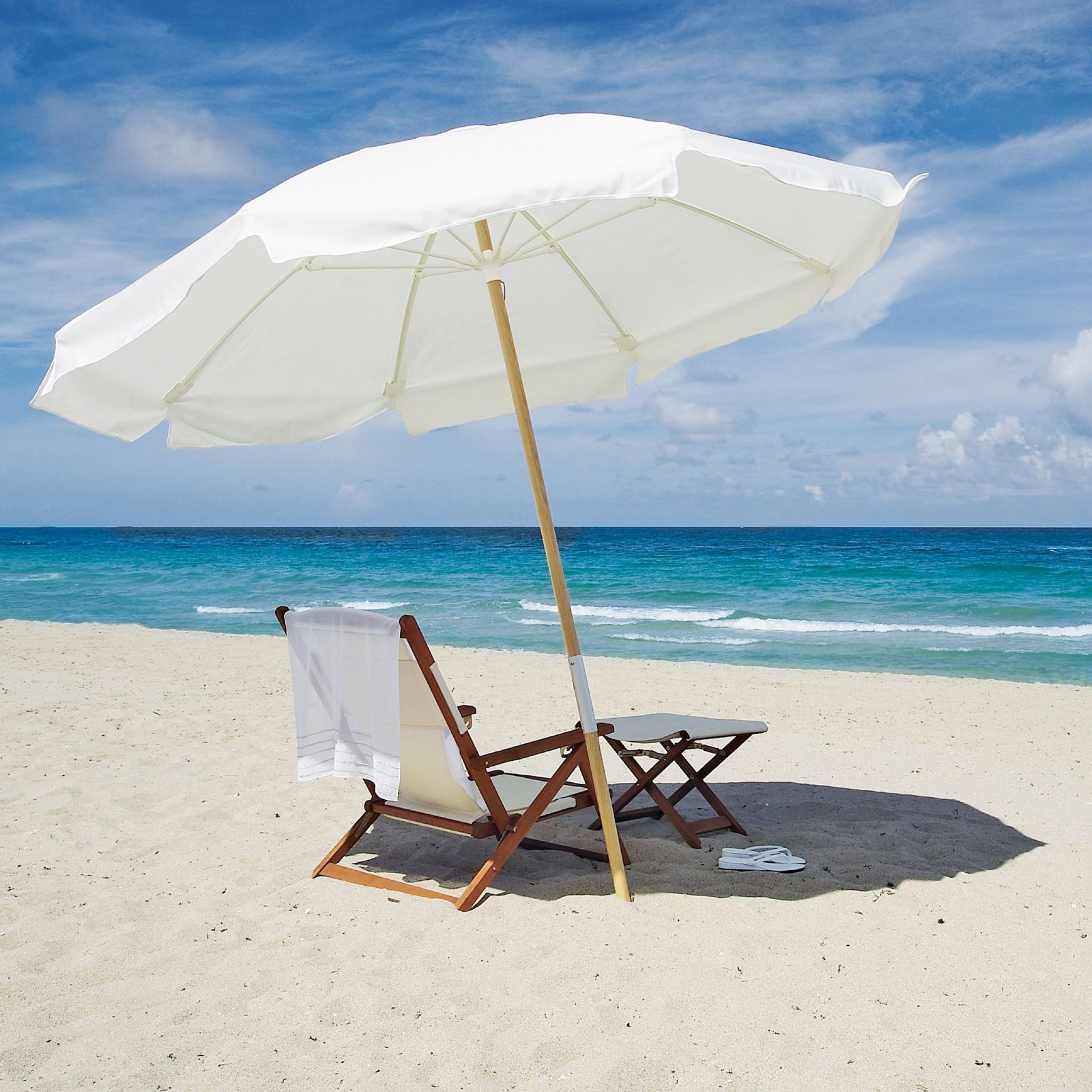 4 Best Beach Umbrella With Wooden Pole in 2021 - WebSta.ME