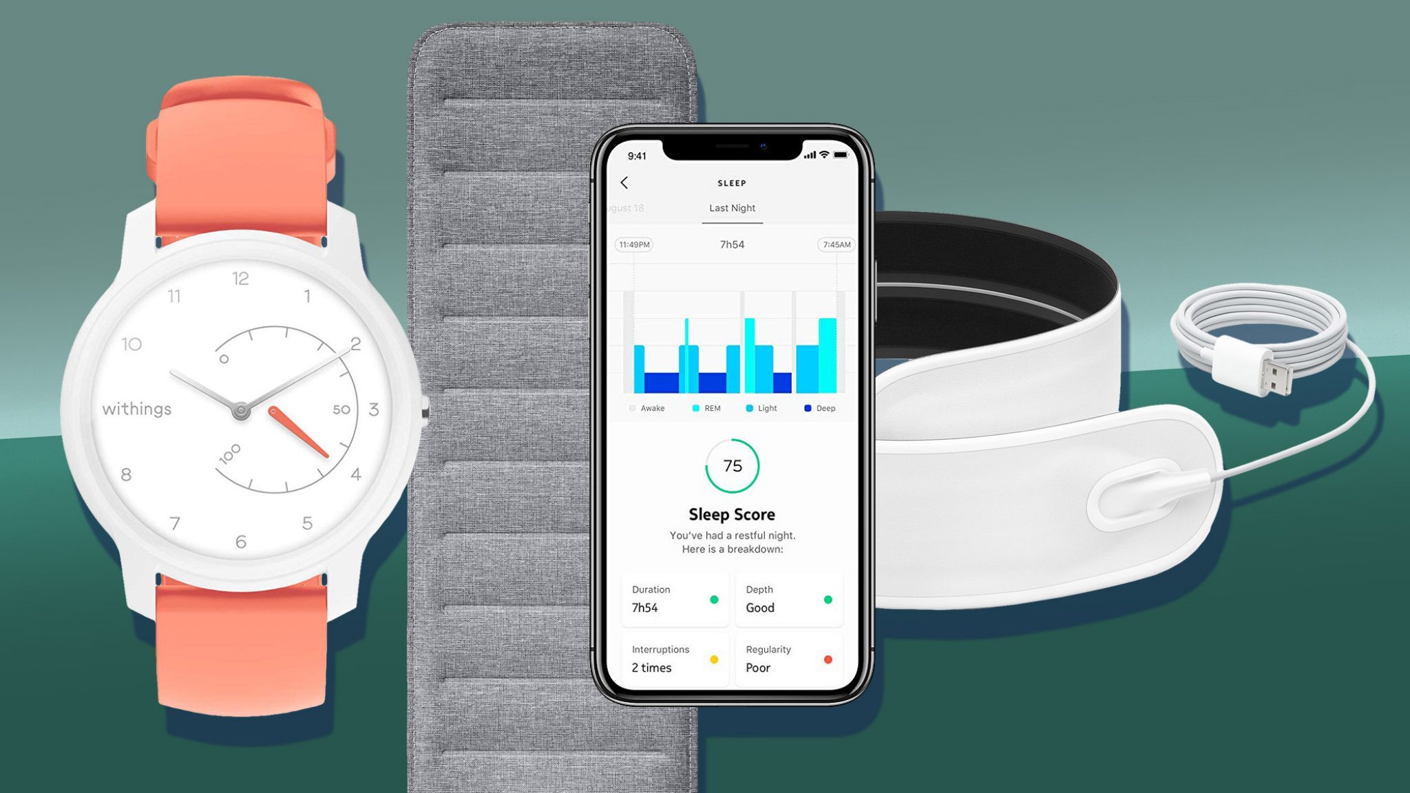 sleep monitoring watch