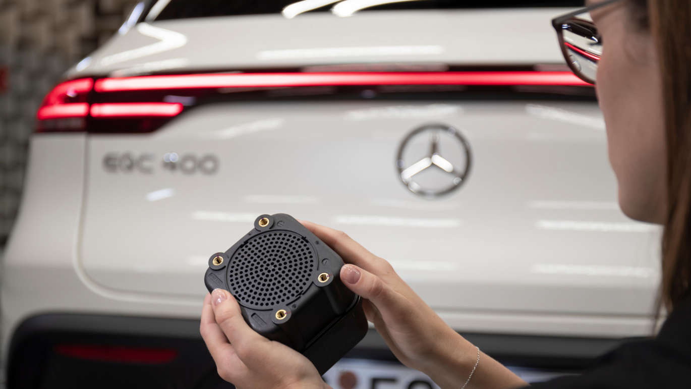 MercedesBenz Takes Mandatory EV Sound Modules A Step Further By