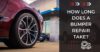 How Long Does a Bumper Repair Take?
