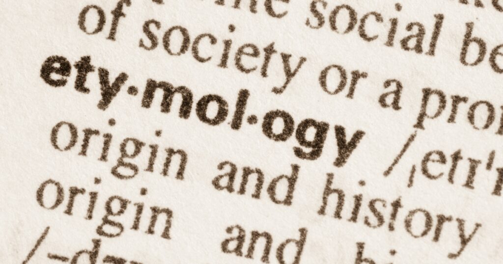 The Role of Etymology in Word Comprehension
