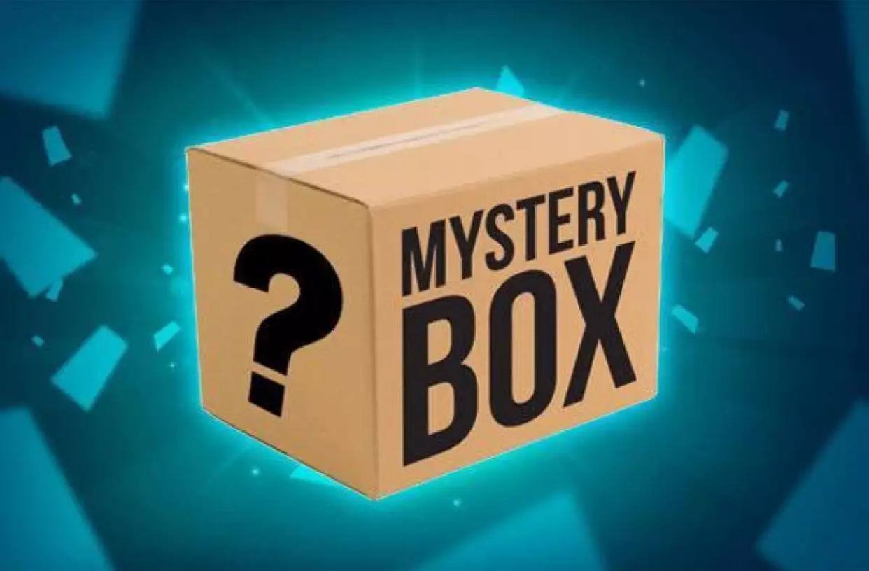 Premium AI Image mysterious box full of mystery