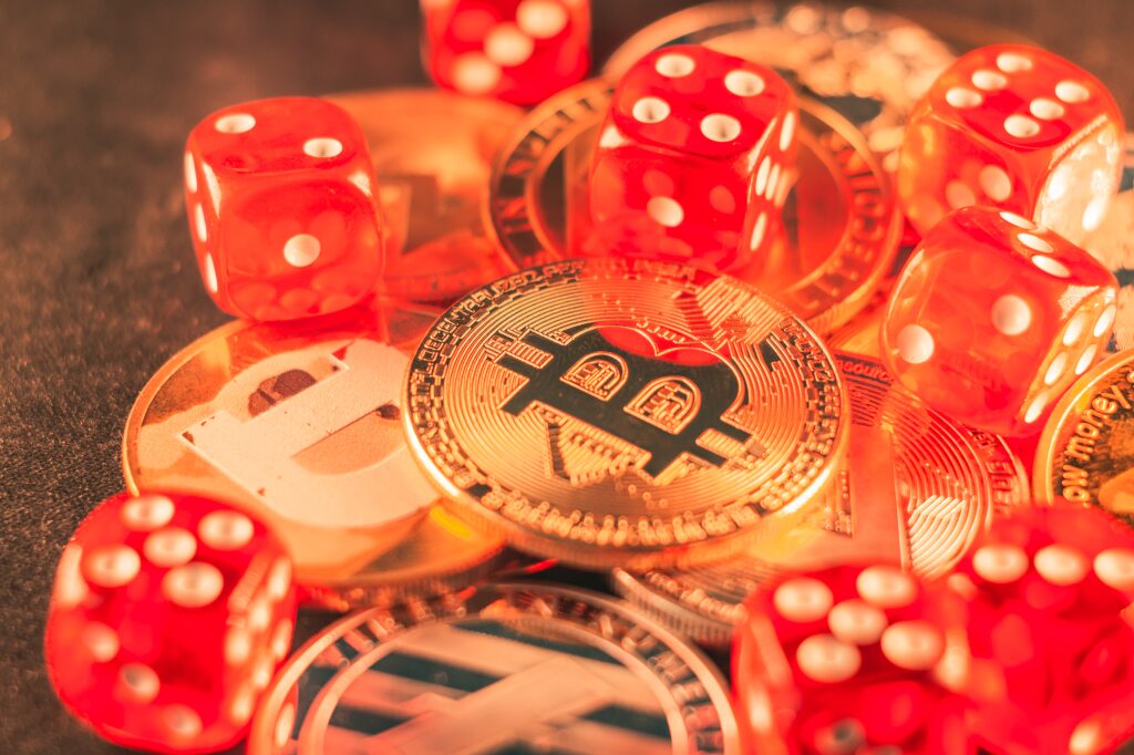 Bitcoins and Red Dices