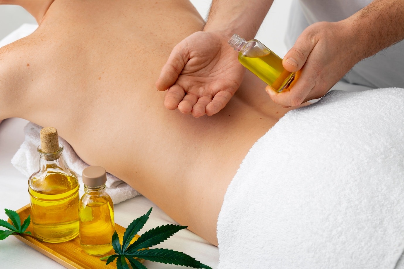 cbd oil massage