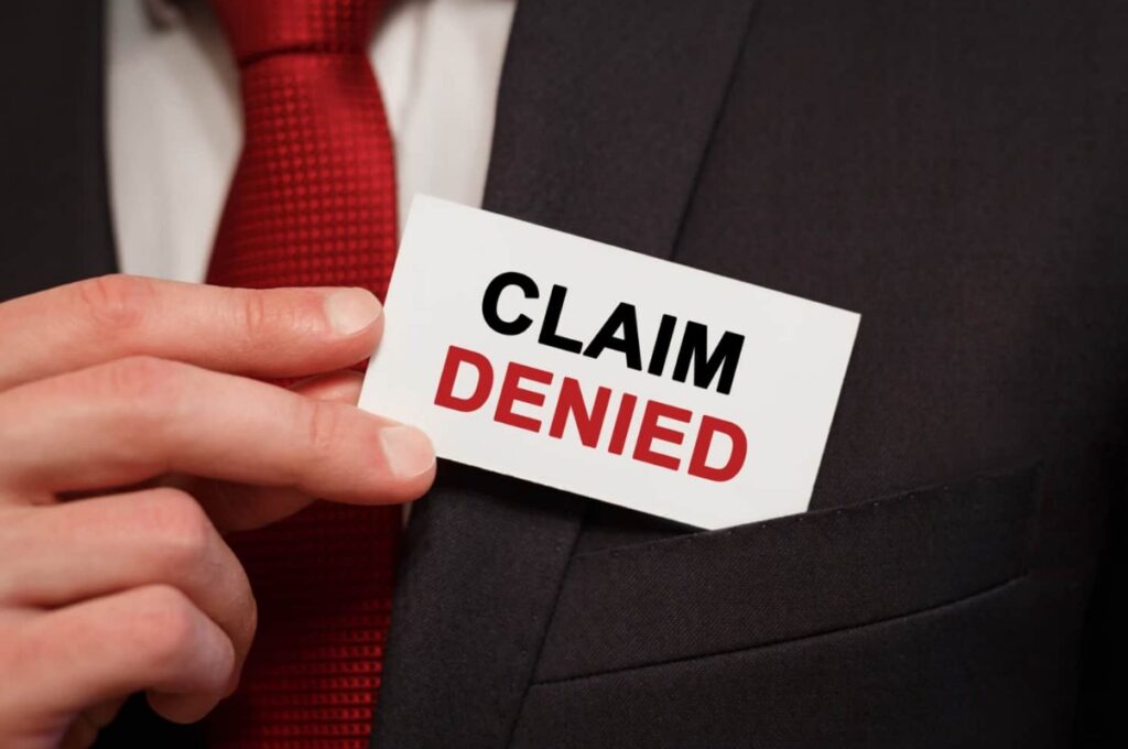 Why was your insurance claim denied
