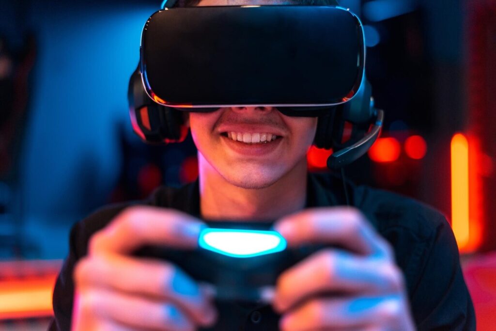 virtual reality gaming in mobile