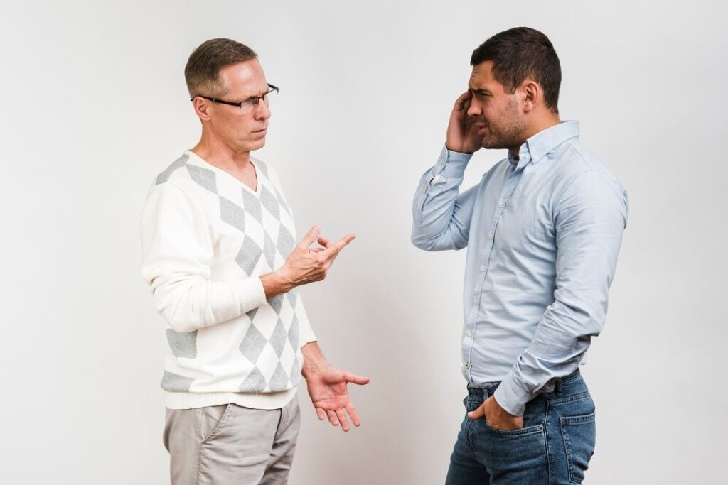 avoid to talk after car accident
