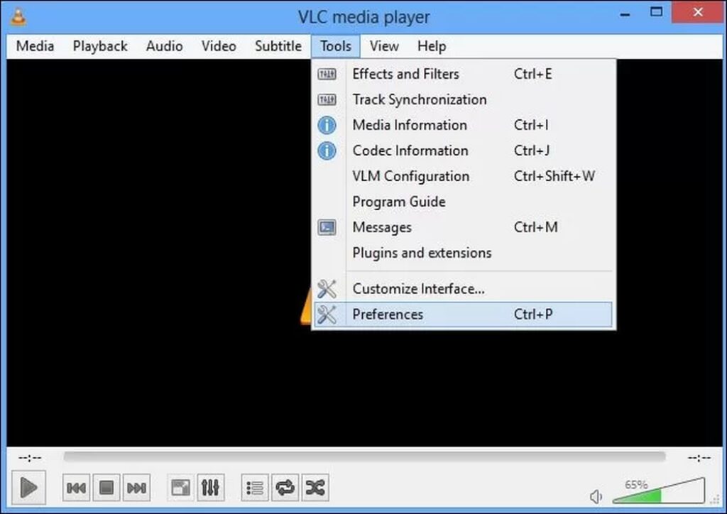 Increase Cache Value to Repair Video in VLC