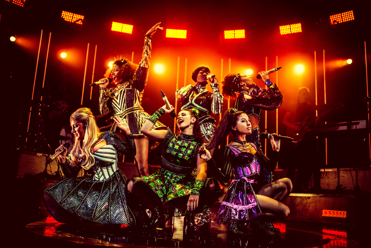 Dancers and Musicians in Cruise Ship Entertainment