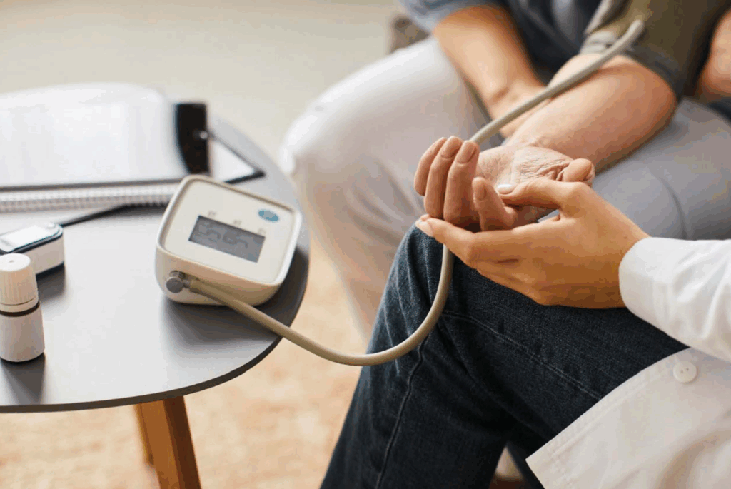 Blood Pressure and Cholesterol test