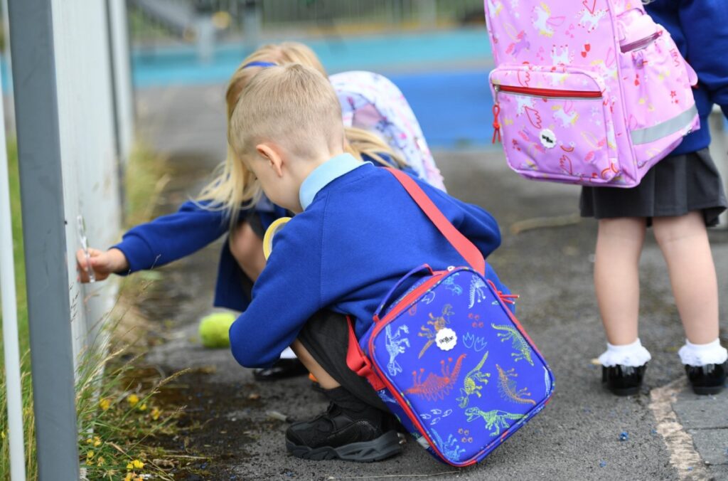Water resistant materials of school bags