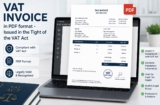 VAT Invoice in PDF format – Issued in the Tight of the VAT Act